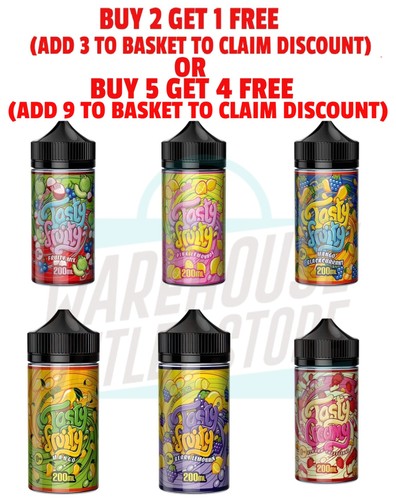 Tasty fruity 200ml - e, liquid