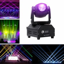 RGBW Mini Stage Lighting Beam LED Moving Head DMX Spotlight Disco DJ Party Light