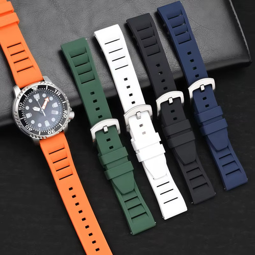 Vented silicone dive watch - silicone,