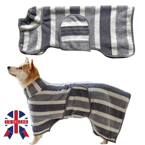 Dog bathrobe pet drying - pet,