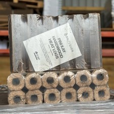 BRITEBURN Pini Kay Premium High Density Hardwood Heatlogs 2x 10kg Packs