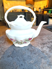 Kernewek Ceramic Floral Kettle