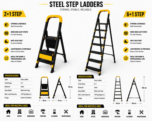 Step ladder 6 1 - step, &