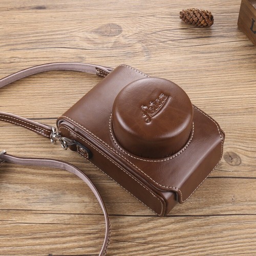 Handmade leather camera - handmade, pu