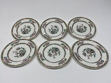 6 x Wedgwood & Co 7" Duchess 'Indian Tree' Plates England 7-62 by Enock Wedgwood
