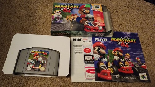 Mario kart nintendo 64 - mario,