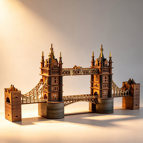 London tower bridge wooden - bridge,