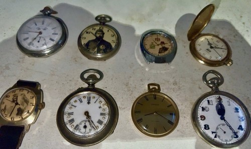Lot rare pocket watches - of,