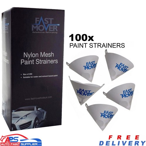 100x paint strainers - strainers, 190