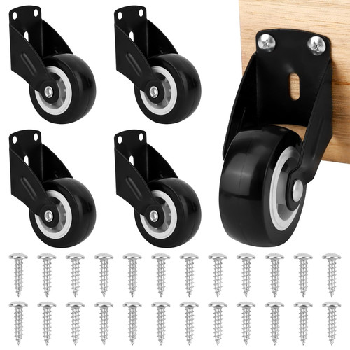 4pcs gate wheels with 24 - 4pcs,