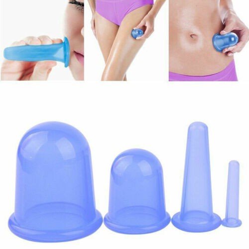 4pcs silicone anti cellulite - 4pcs,