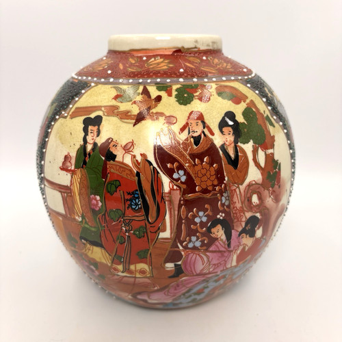 Vintage asian satsuma ginger - asian,