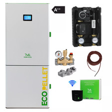 Automatic Robin Wood Ecopellet External Thread/Pellet Heating 12-49 Kw Pellet