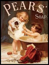 Pears' Soap, Retro vintage style metal tin sign gift