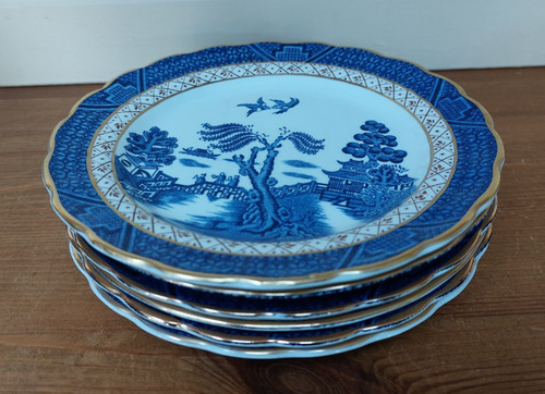 Vintage booths real old willow - real,