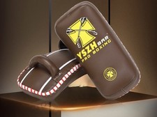 Warrior lLight Pair Muay Thai  PADS Boxing Kicking MMA Martial Arts Punch