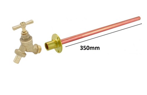 Outside garden tap wall - garden,