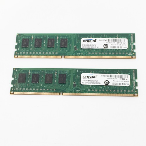 Crucial 16gb pc3 12800 - (2x8gb), pc3-12800