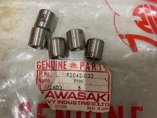KAWASAKI NOS CRANKCASE / CYL HEAD DOWEL PINS  KL250 Z400 KLT KLF Z200 Z250 KLX