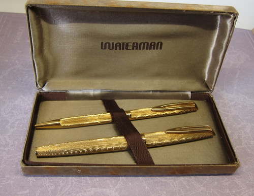 Waterman gold moire 18k - gold,
