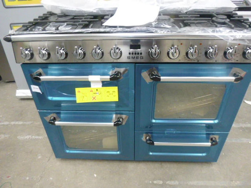 Smeg range cooker steel - range, st/steel
