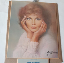 'JUSTIINE' LOUIS SHABNER  ART PRINT  CALENDER 1981