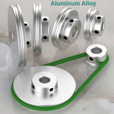 Aluminum U Groove Pulley Round/O Type Belt Drive Pulleys For 5mm Belts OD20-40mm