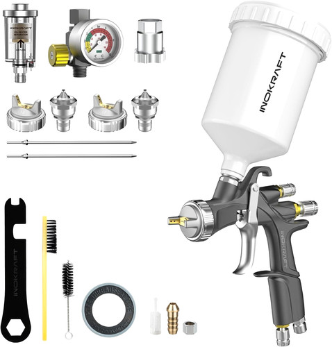 Inokraft lvlp spray gun kit - gun,