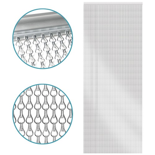 Aluminium door fly - door, screen