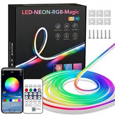 Led neon lights strip rgb - lights,