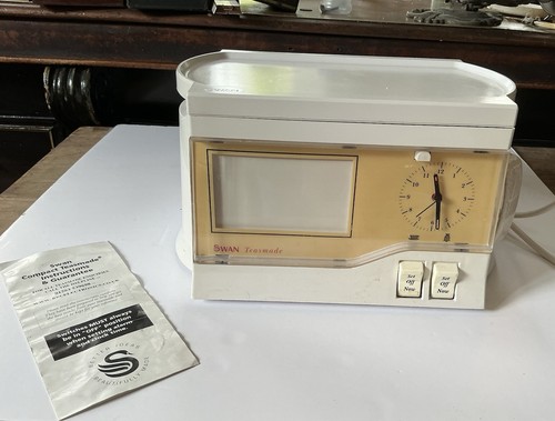 Swan vintage retro compact - vintage,