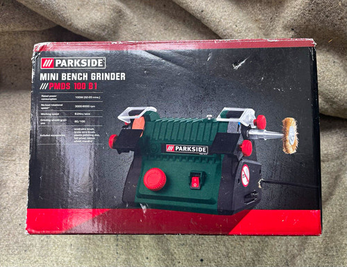 Parkside mini bench grinder - mini,