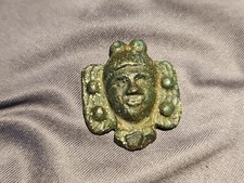Roman Bronze Face Mount Complete Circa 200 AD. Please Read Description. LA175j