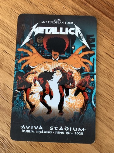 Metallica dublin ireland ltd - dublin,