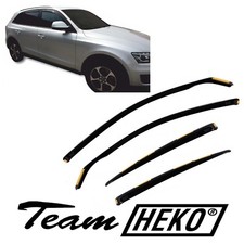 Wind Deflectors HEKO Fits Audi Q5 2009-2015 5 Door 4pc