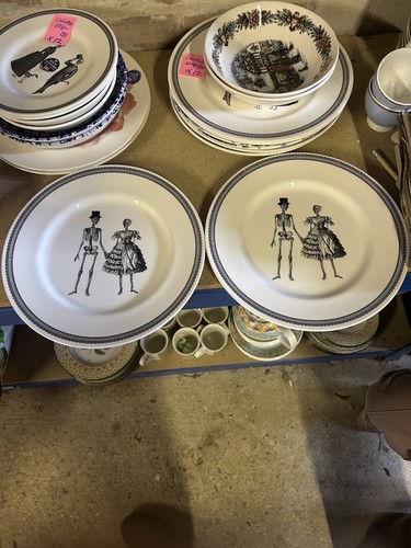 Royal stafford skeleton couple - royal,