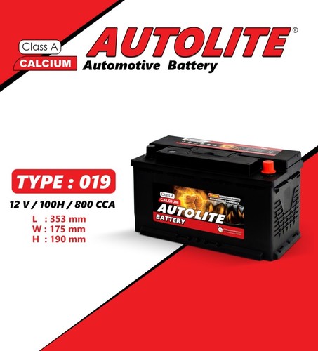 Battery 019 heavy duty 100ah - 019,