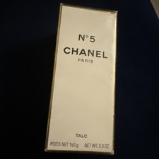 CHANEL No 5 Talcum Powder 150g Boxed Unused Rare Discontinued