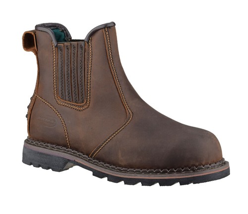 Mens leather safety - mens, toe