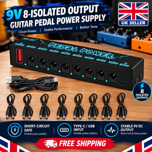 Guitar pedal power supply - guitar,