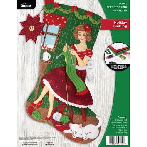 Bucilla felt christmas - 18",