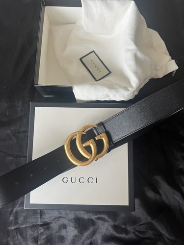 Gucci marmont wide belt - gucci,