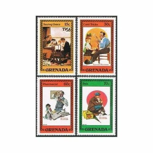 Grenada norman rockwell set - grenada,