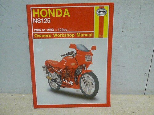 Honda ns125 haynes manual 1986 - honda,