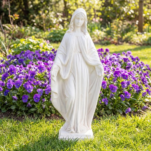 Mary garden statue - mary, virgin
