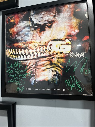 Corey taylor signed - taylor, +2