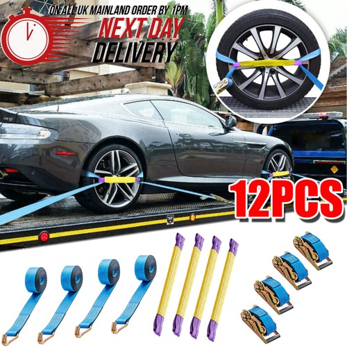 Wheel ratchet strap - 4x,