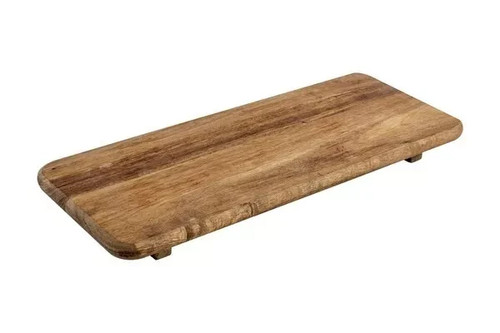Acacia wood display platter - display,