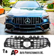 Mercedes CLA Class W118 AMG Line Gloss Black Front PANAMERICANA GT Grille Grill