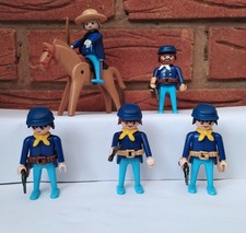 Playmobil Western Union Soldiers ACW Older Style